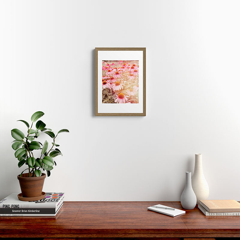 37 Flowers Framed Art Print