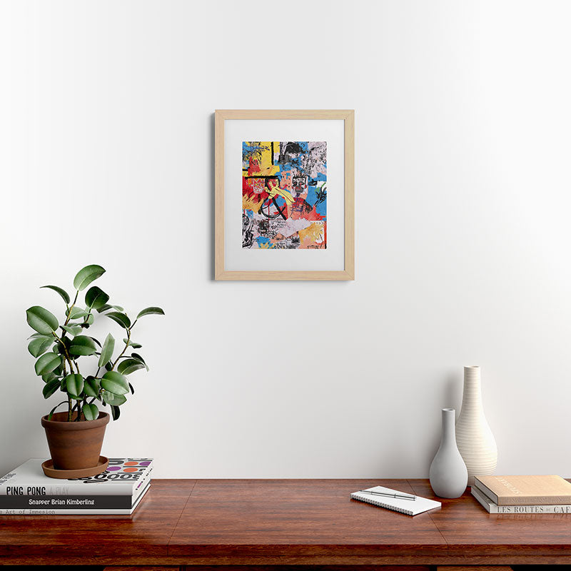 57 Great Jones Street Framed Art Print