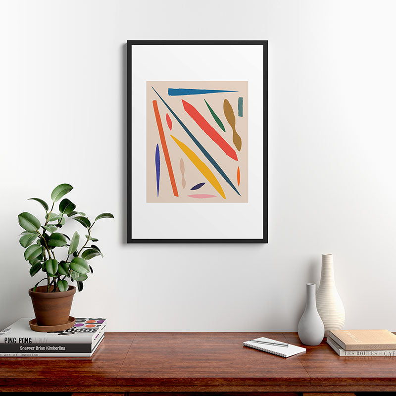 101-2 Framed Art Print