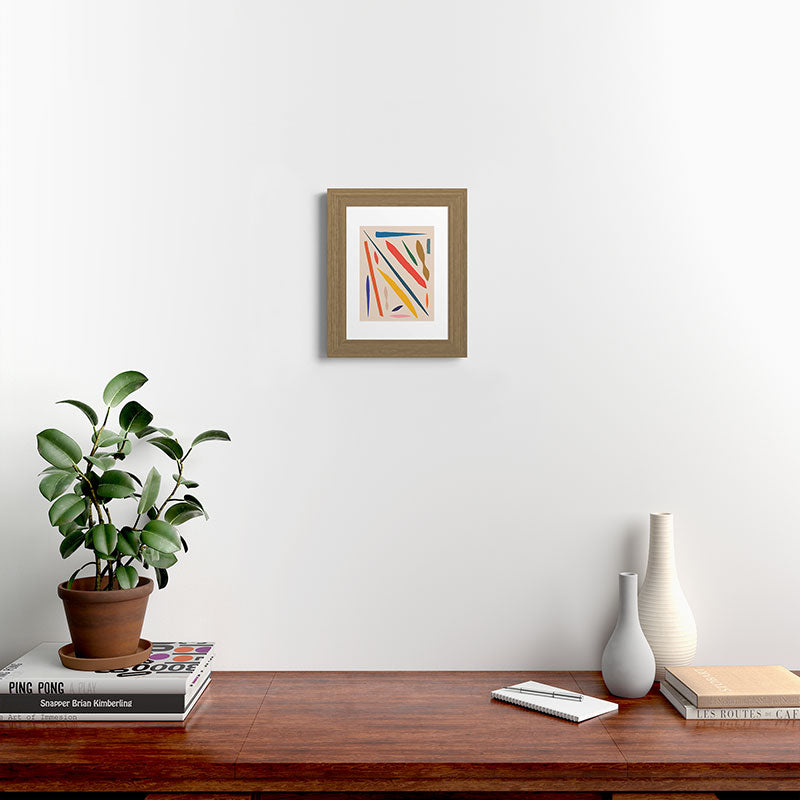 101-2 Framed Art Print