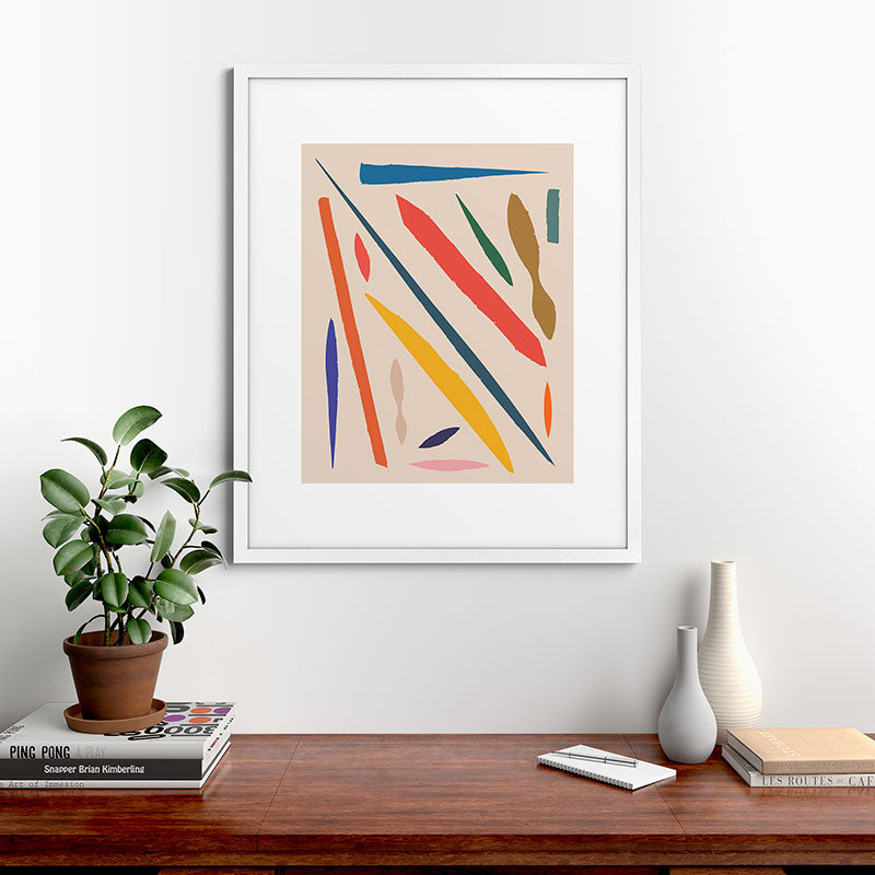 101-2 Framed Art Print
