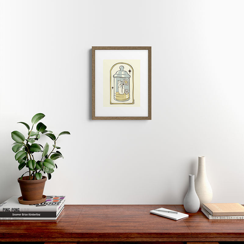 A FRESH START Framed Art Print