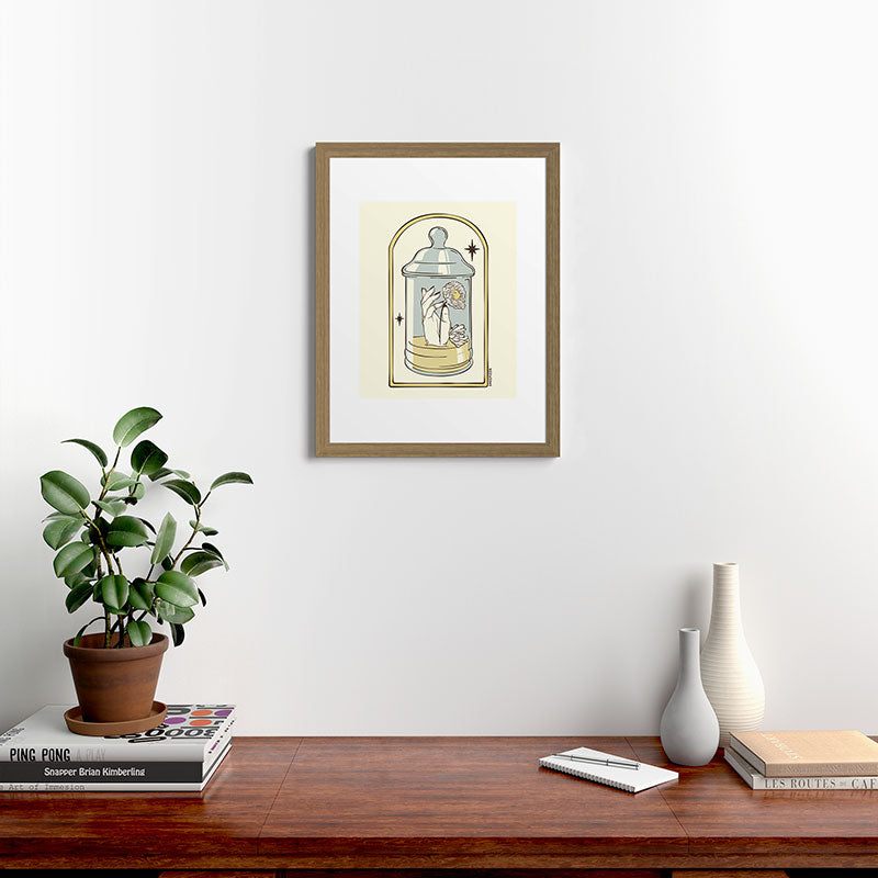 A FRESH START Framed Art Print