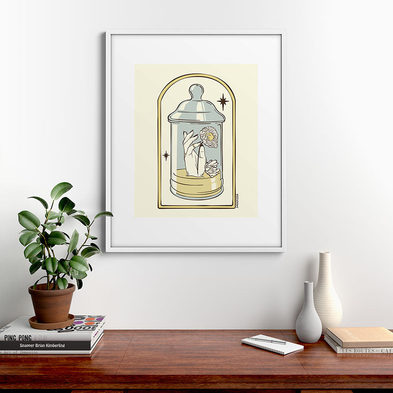 A FRESH START Framed Art Print