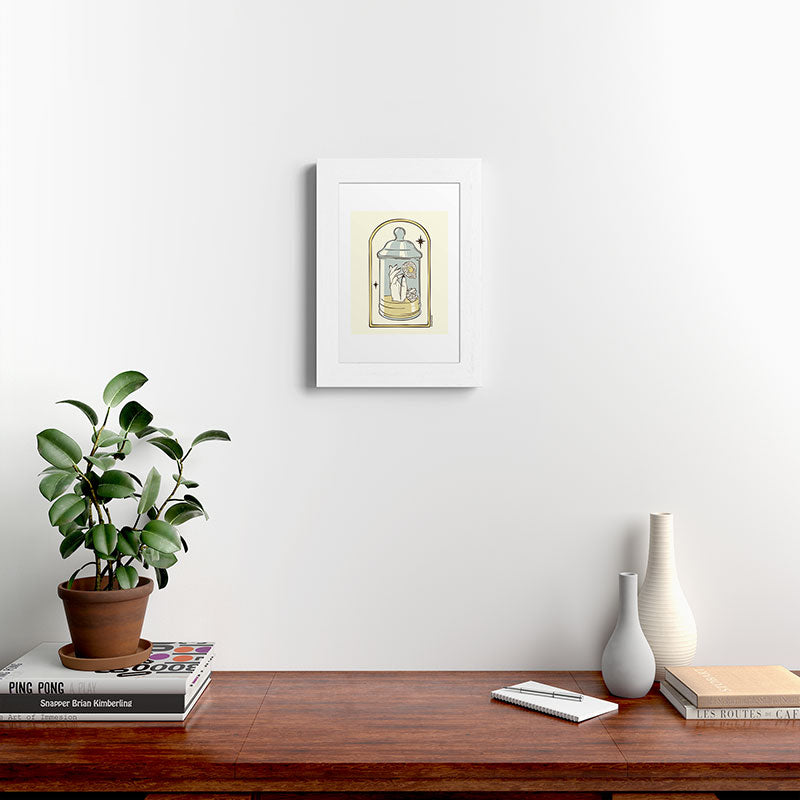 A FRESH START Framed Art Print