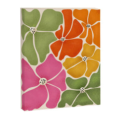 70's Florals Canvas Print