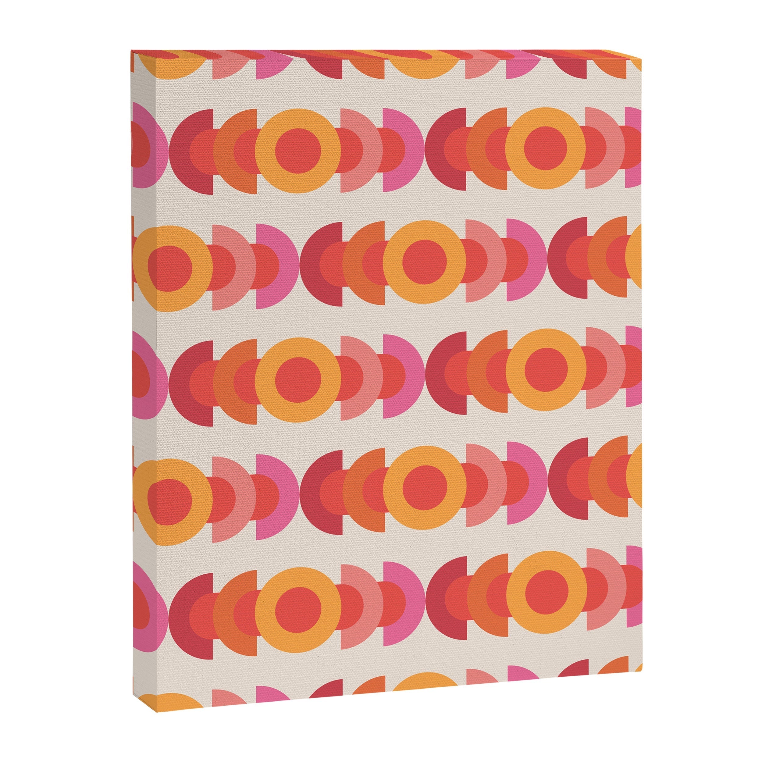 70's pattern no1 Canvas Print