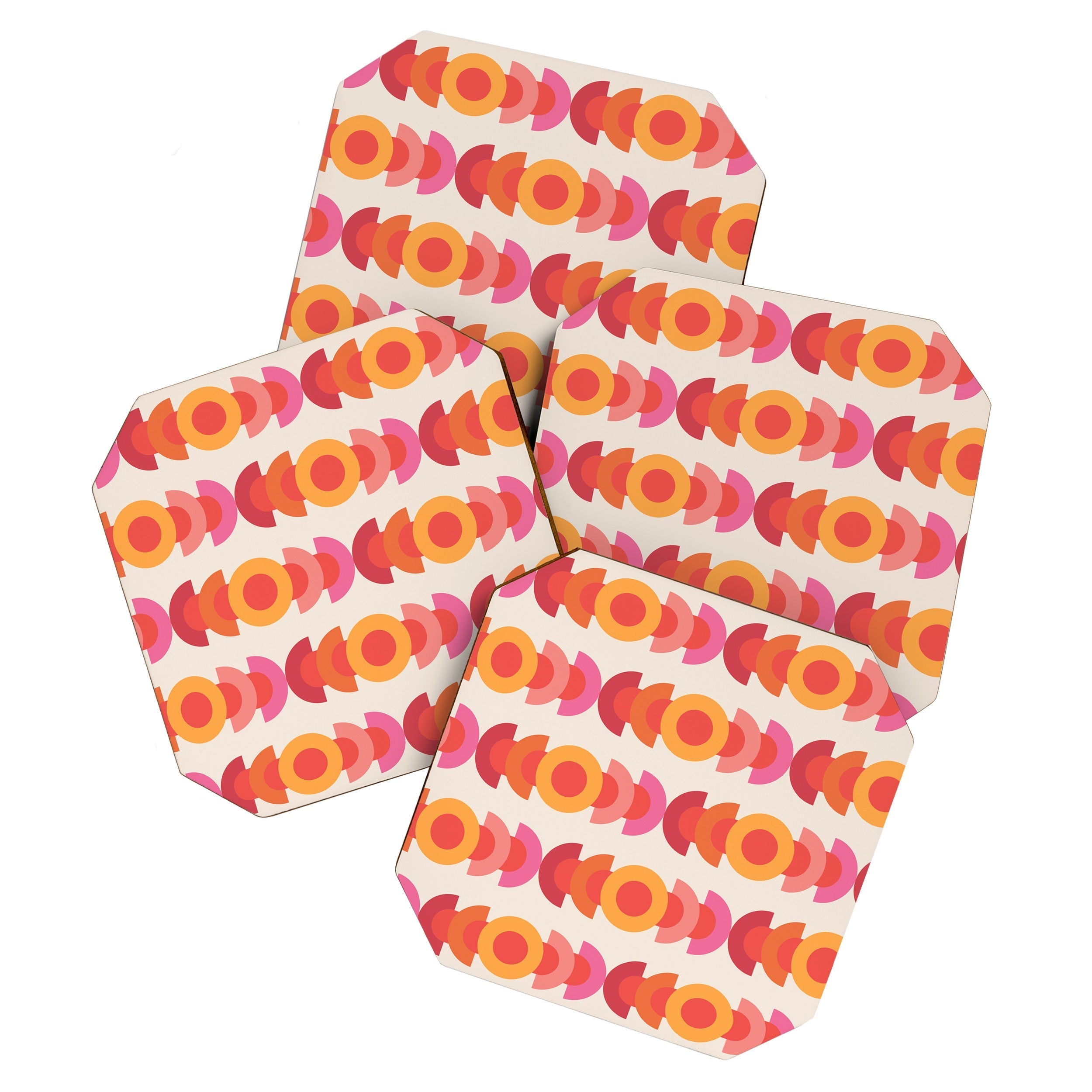 70's pattern no1 Coaster