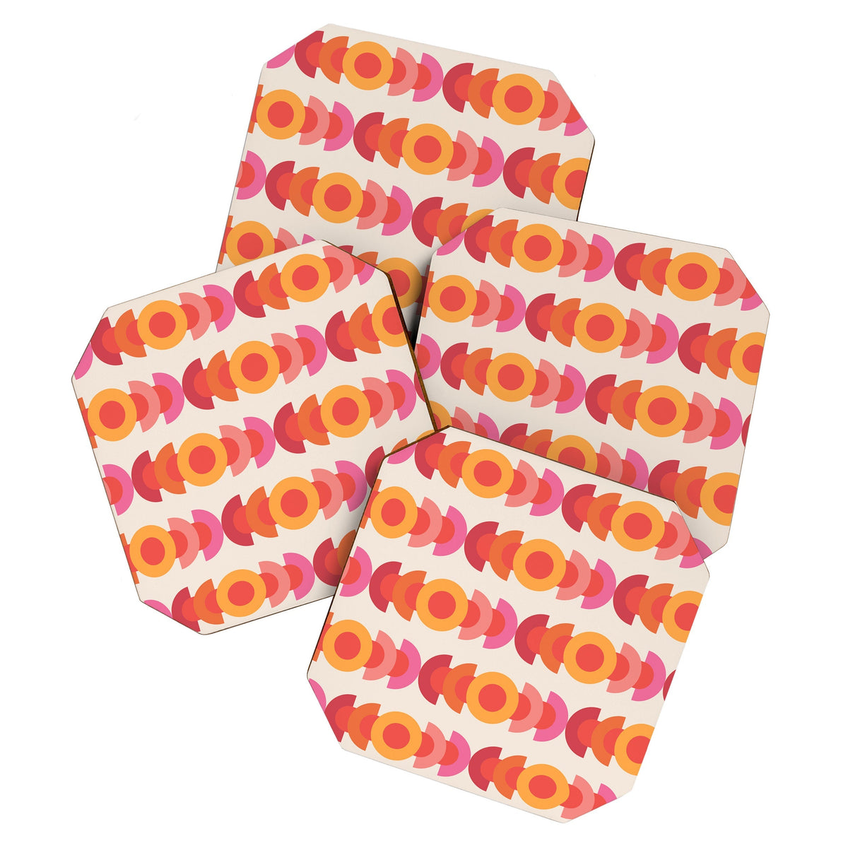 70's pattern no1 Coaster