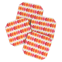 70's pattern no1 Coaster