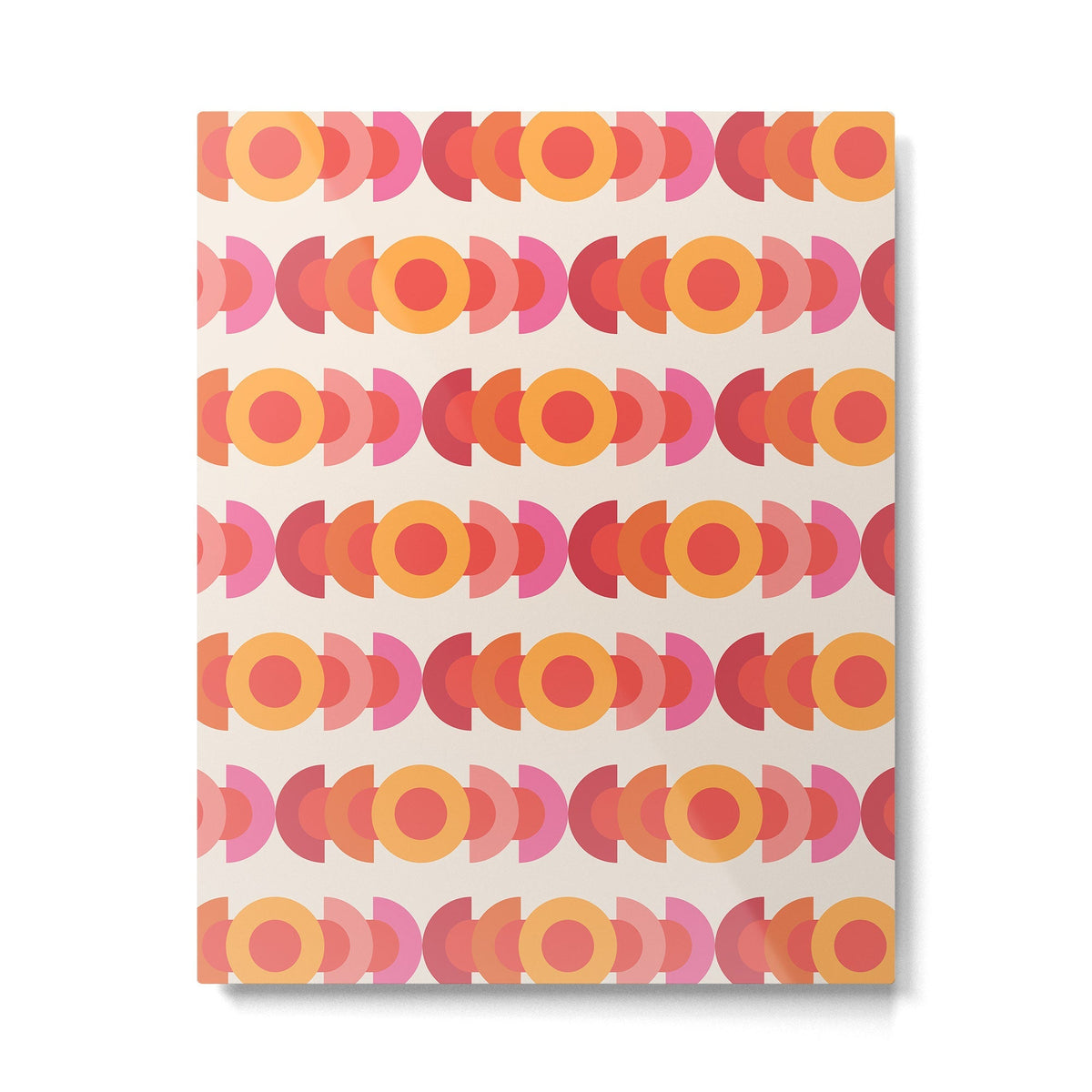 70's pattern no1 Metal Print