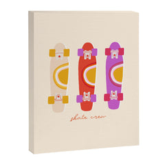 70's skate crew Canvas Print