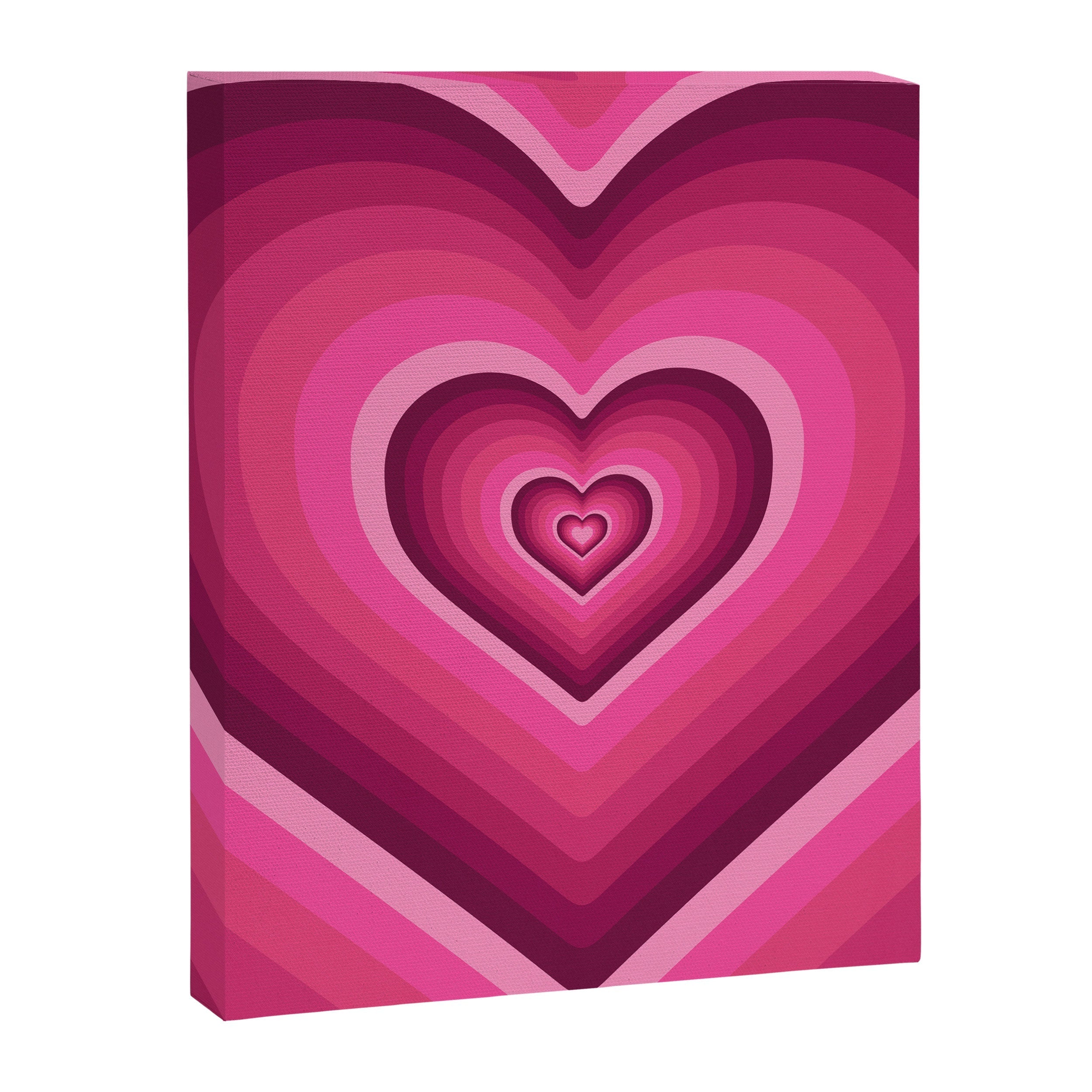 70's Heart Canvas Print