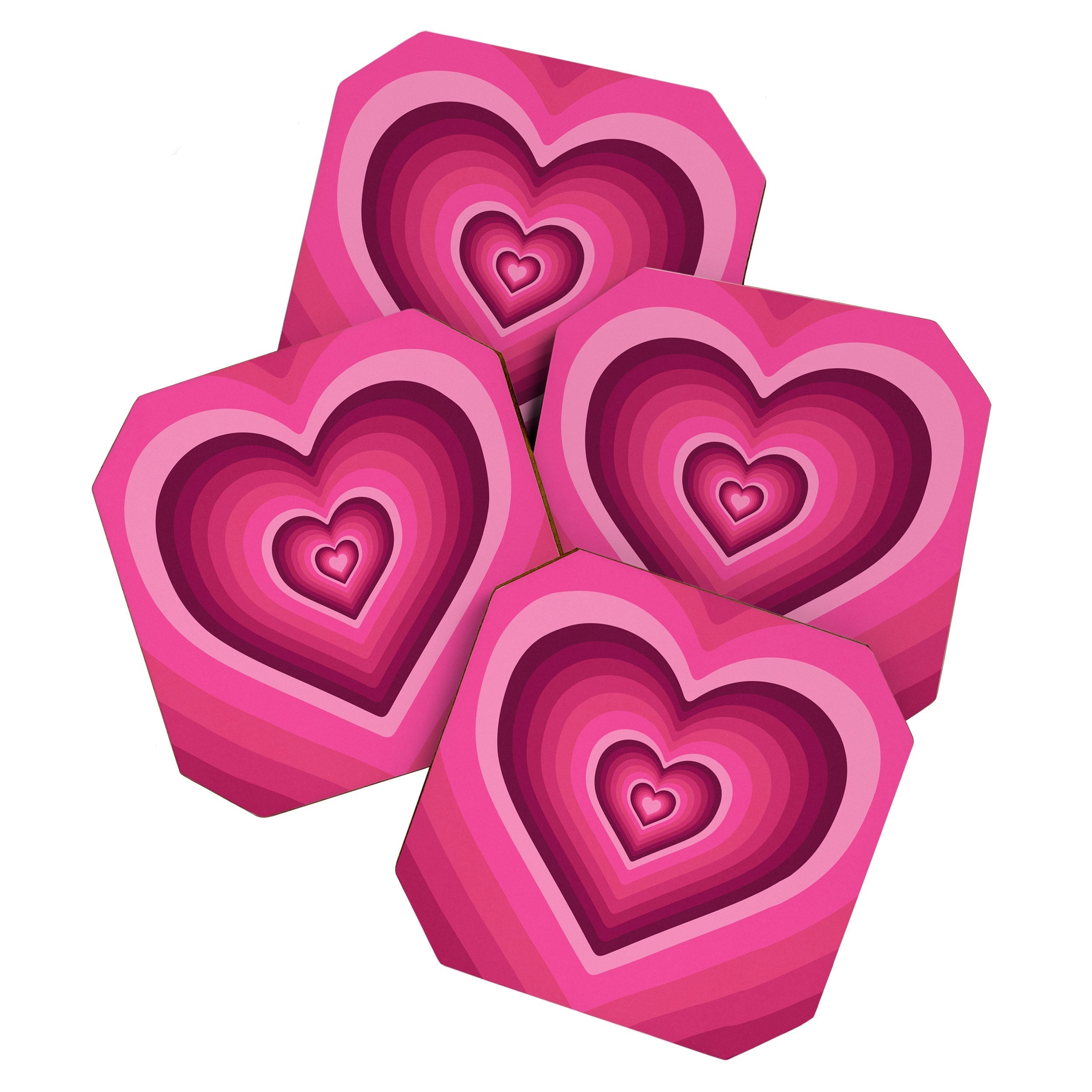 70's Heart Coaster