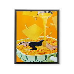 8x10 Cheese Dreams Framed Canvas Print
