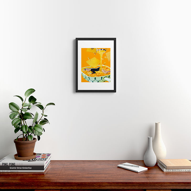 8x10 Cheese Dreams Framed Art Print
