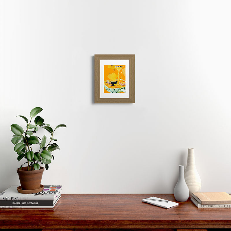 8x10 Cheese Dreams Framed Art Print