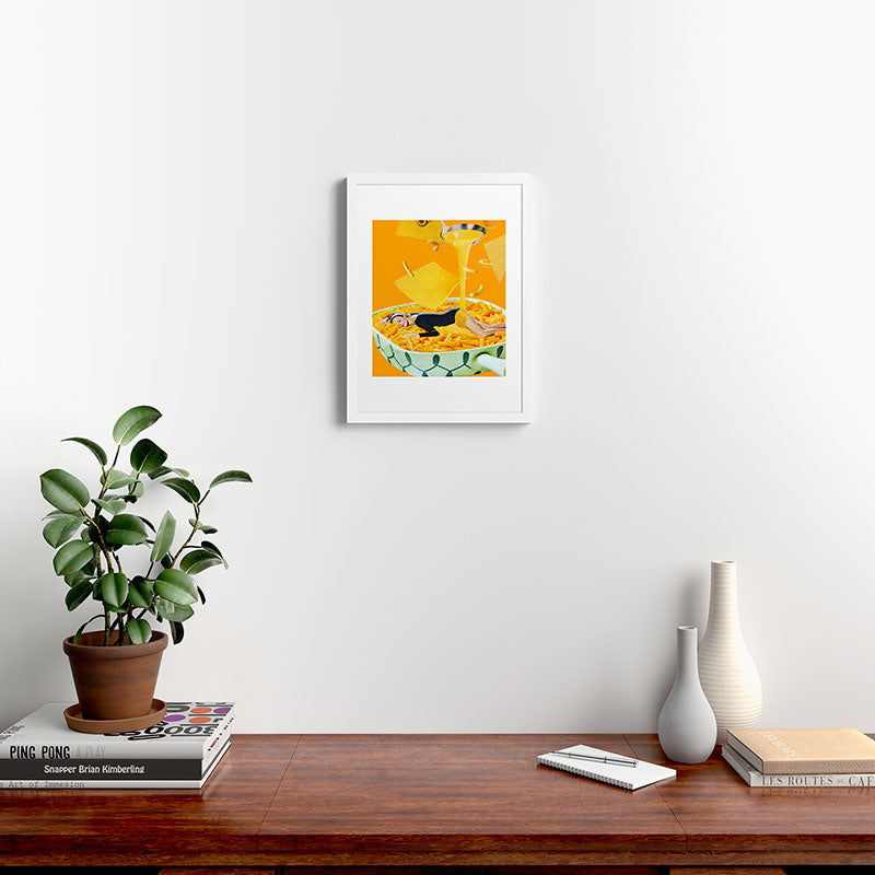 8x10 Cheese Dreams Framed Art Print