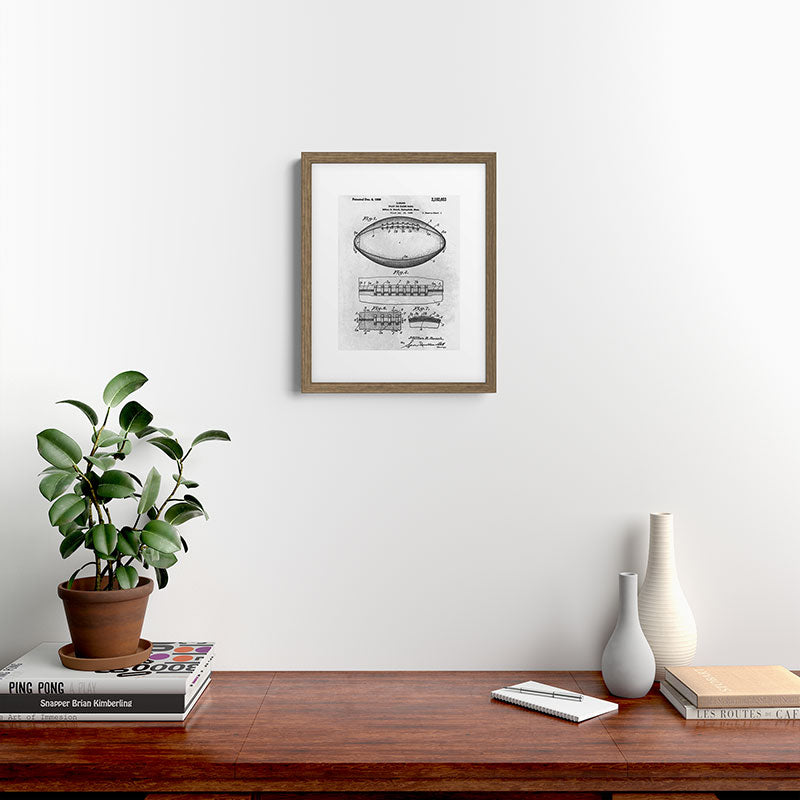 1938 Football Framed Art Print